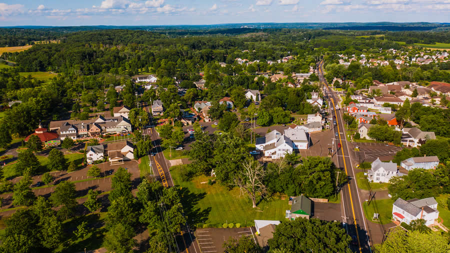 Bucks County, PA Aerial