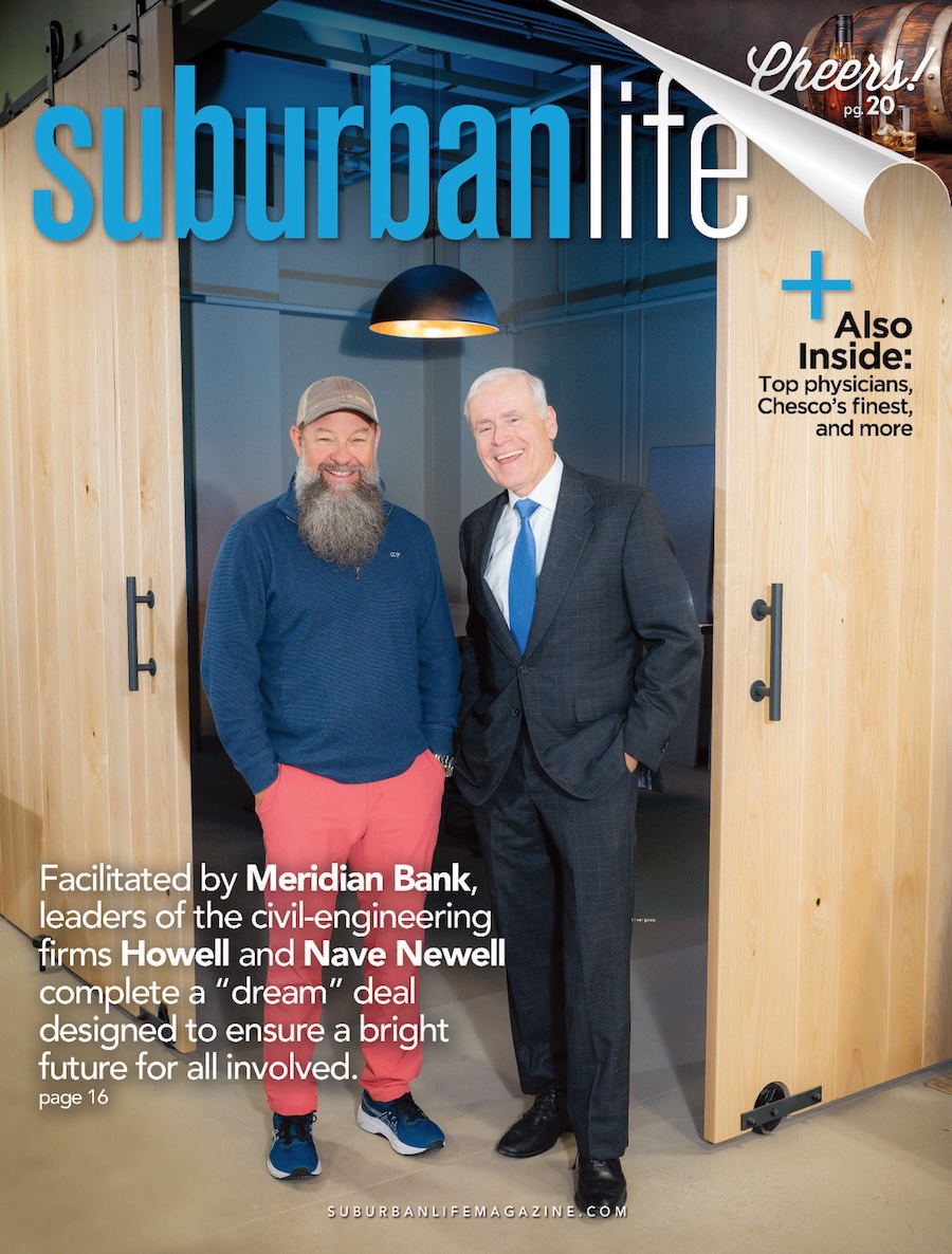 Facilitated by Meridian Bank, leaders of the civil-engineering firms Howell and Nave Newell complete a "dream" deal designed to ensure a bright future for all involved.